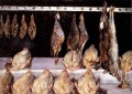 Visualización de pollos y aves de caza bodegón Gustave Caillebotte